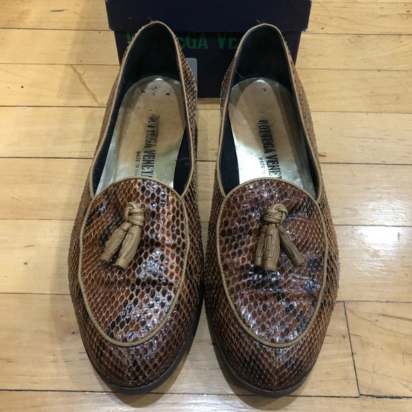 Bottega Veneta Reticulated Python Flats - Picture 2 of 5